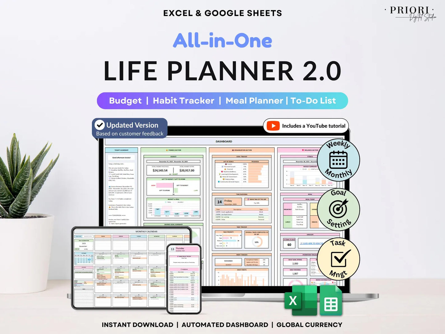 The All-In-One Life Planner 2.0