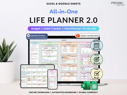 The All-In-One Life Planner 2.0