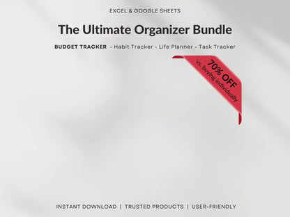 The Ultimate Life Organizer Package