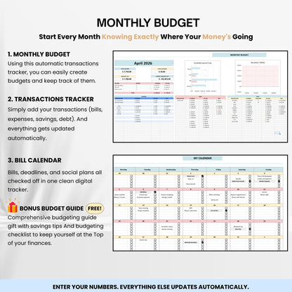 The Budget Tracker Bundle - SavingEats