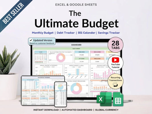 The Ultimate Budget Tracker Bundle - SavingEats