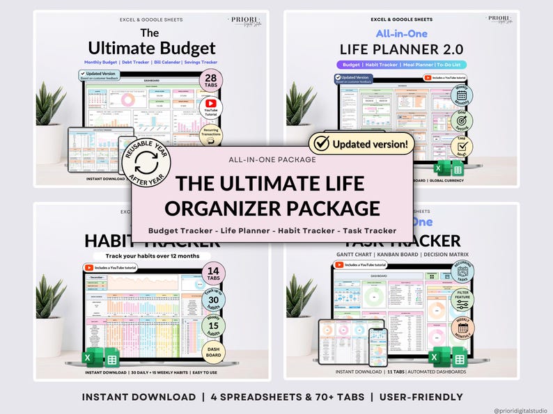 The Ultimate Life Organizer Package - SavingEats